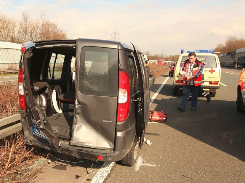 Unfall auf der A2 in Richtung Hannover (Kamener Kreuz)