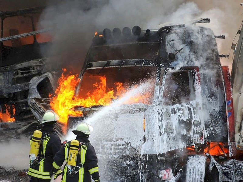 Schwerer Unfall auf der A2 vor dem Kamener Kreuz!!!Foto ist Honorarpflichtig!!!