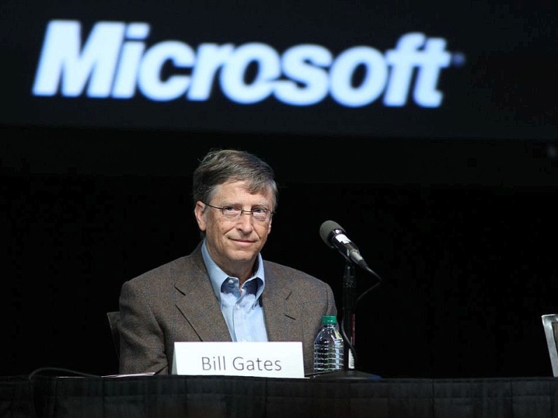 Nach den am Mittwoch veröffentlichten Berechnungen lag Microsoft-Gründer Bill Gates auf Platz zwei. Gates verfügte laut Forbes über ein Vermögen von 62 Milliarden Dollar.