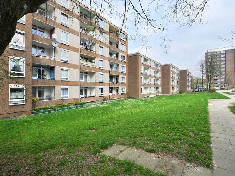 Sozialer Wohnungsbau im Bergmannsfeld in Freisenbruch. Foto: Ulrich von Born