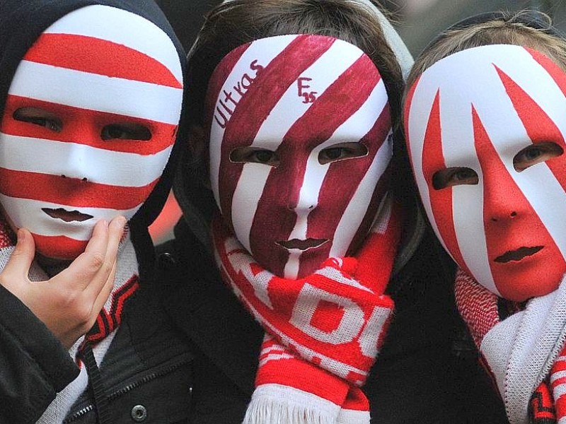 Fortuna Düsseldorf jubelt über den Aufstieg im Relegationsspiel gegen Hertha BSC.