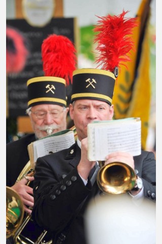 Eröffnung der Fronleichnamskirmes in Oberhausen Sterkrade.