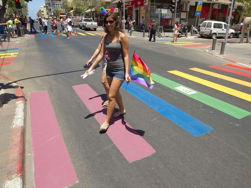 Gay Pride Parade in Tel Aviv.