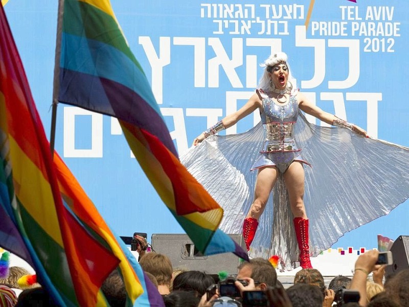 Gay Pride Parade in Tel Aviv.