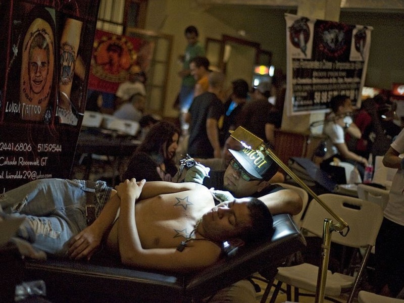 Tattoo-Messe in Panama City.