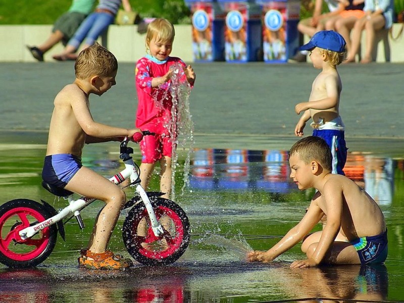 Sommer im Sauerlandpark Hemer.