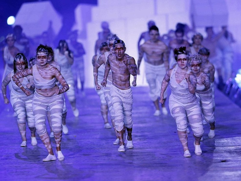 Grandiose Spiele, grandioser Abschluss: Die Show zum Ende der Olympischen Sommerspiele 2012 in London begeisterte die Athleten, die Zuschauer im Stadion und die an den Fernsehern.