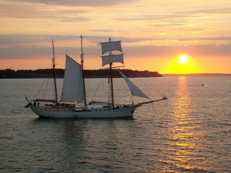 Abendstimmung auf der Ostsee