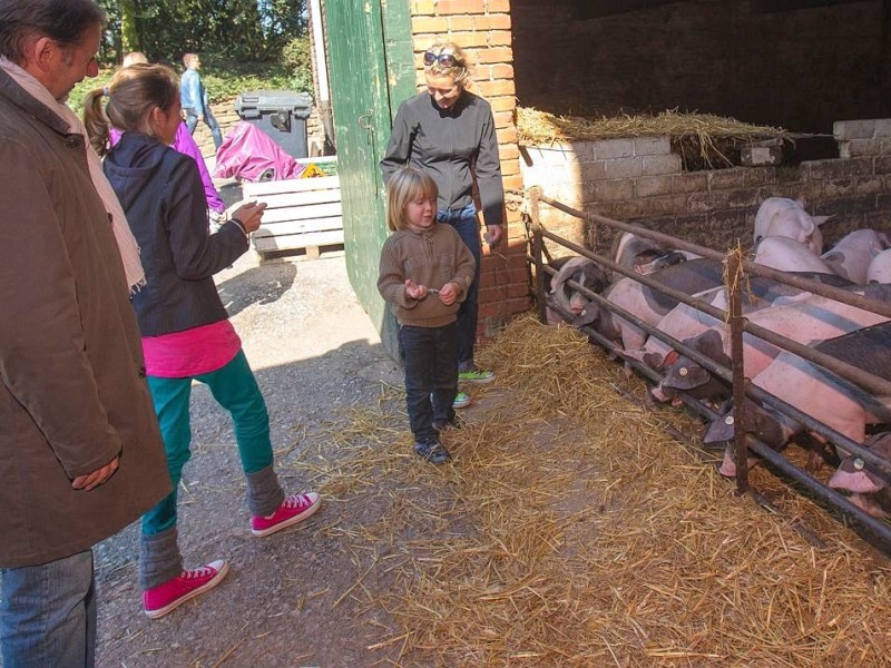 Familie Weber lud auf den Oberschuirshof ein - Foto: Reiner Worm / WAZ FotoPool