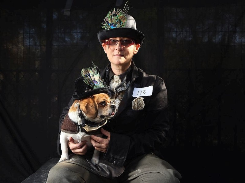 Zum 22. Mal feierten Hundebesitzer vergangenes Wochenende mit ihren Vierbeinern die Tompkins Square Halloween Dog Parade in New York.