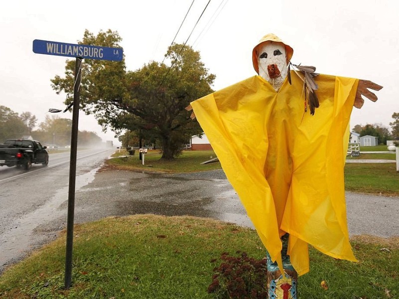 An der Ostküste der USA bereiten sich die Menschen auf den herannahenden Hurrikan Sandy vor.