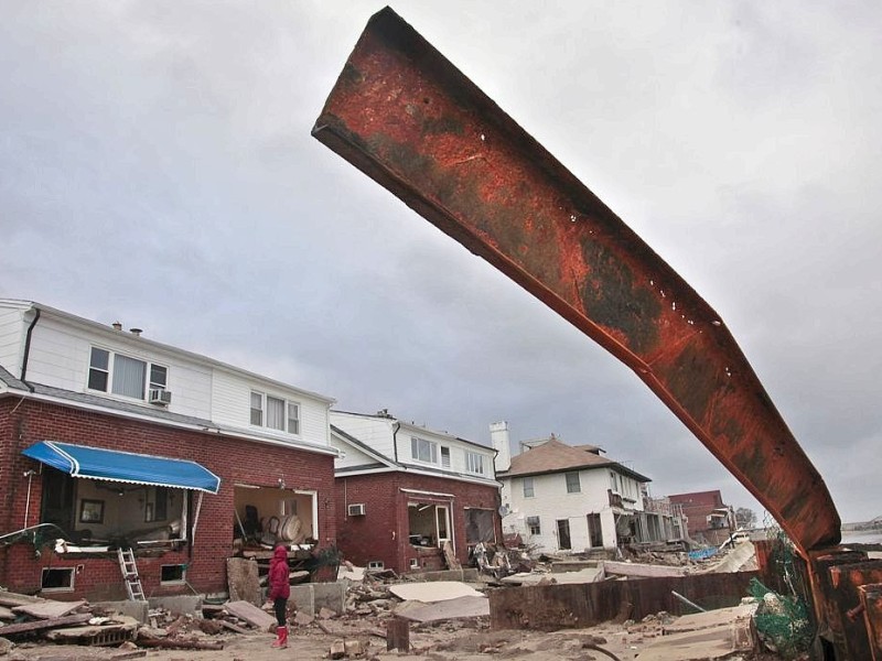 Der Wirbelsturm Sandy hat an der Ostküste der USA für Verwüstungen gesorgt.