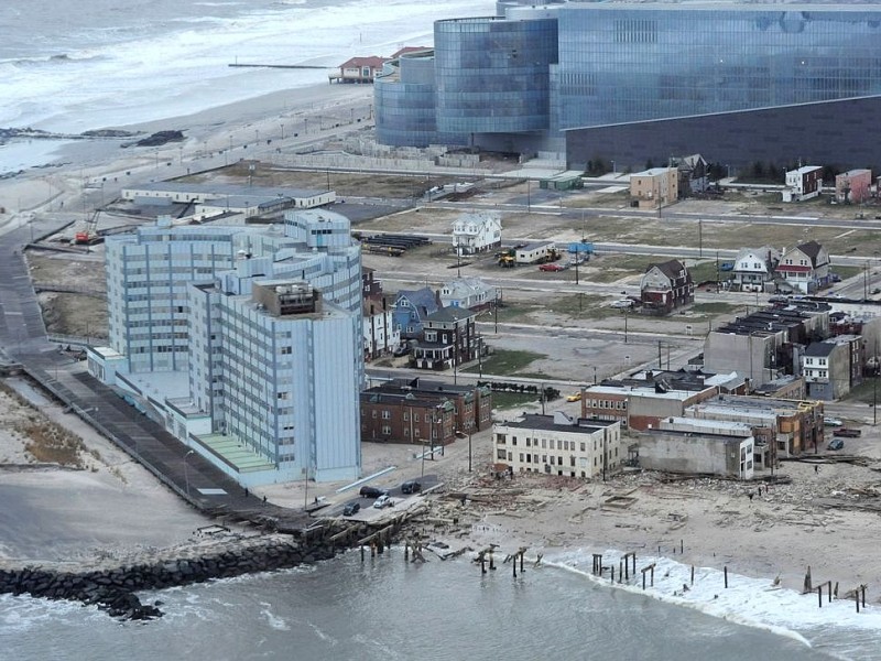 Der Wirbelsturm Sandy hat an der Ostküste der USA für Verwüstungen gesorgt.