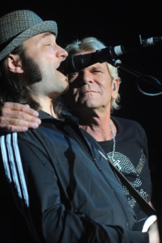 Matthias Reim beim Konzert in der Westfalenhalle Dortmund am 11. Mai 2011.