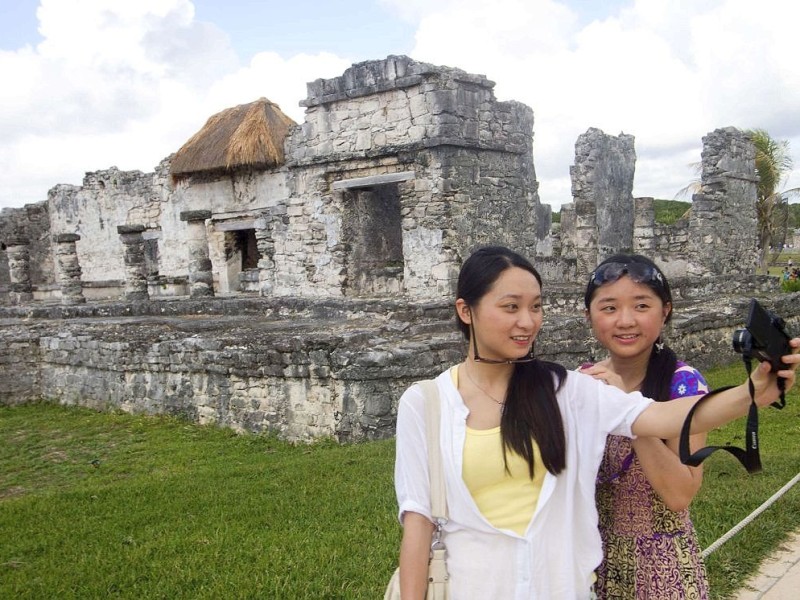 Der vermeintliche Weltuntergang lockt viele Touristen zu den esoterisch wichtigen Orten. Wie hier im mexikanischen Cancun.