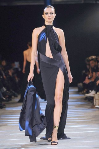 Die Modenschau von Alexandre Vauthier. In Paris präsentieren bekannte Designer die neuste Mode für das Frühjahr und den Sommer 2013.