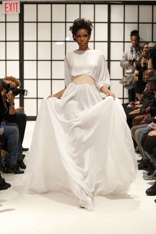 Kleidung aus dem Hause  Elie Kuame Couture.