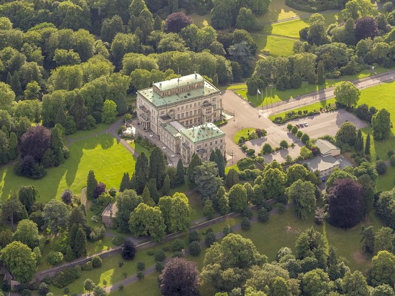 Die Villa Hügel in Essen.