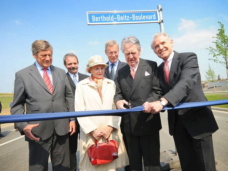 Eröffnung des Berthold-Beitz-Boulevard im Jahr 2009.