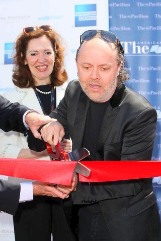 Lars Ulrich, der Schlagzeuger von Metallica, bei den 66. Filmfestspielen an der Côte d’Azur in Cannes.