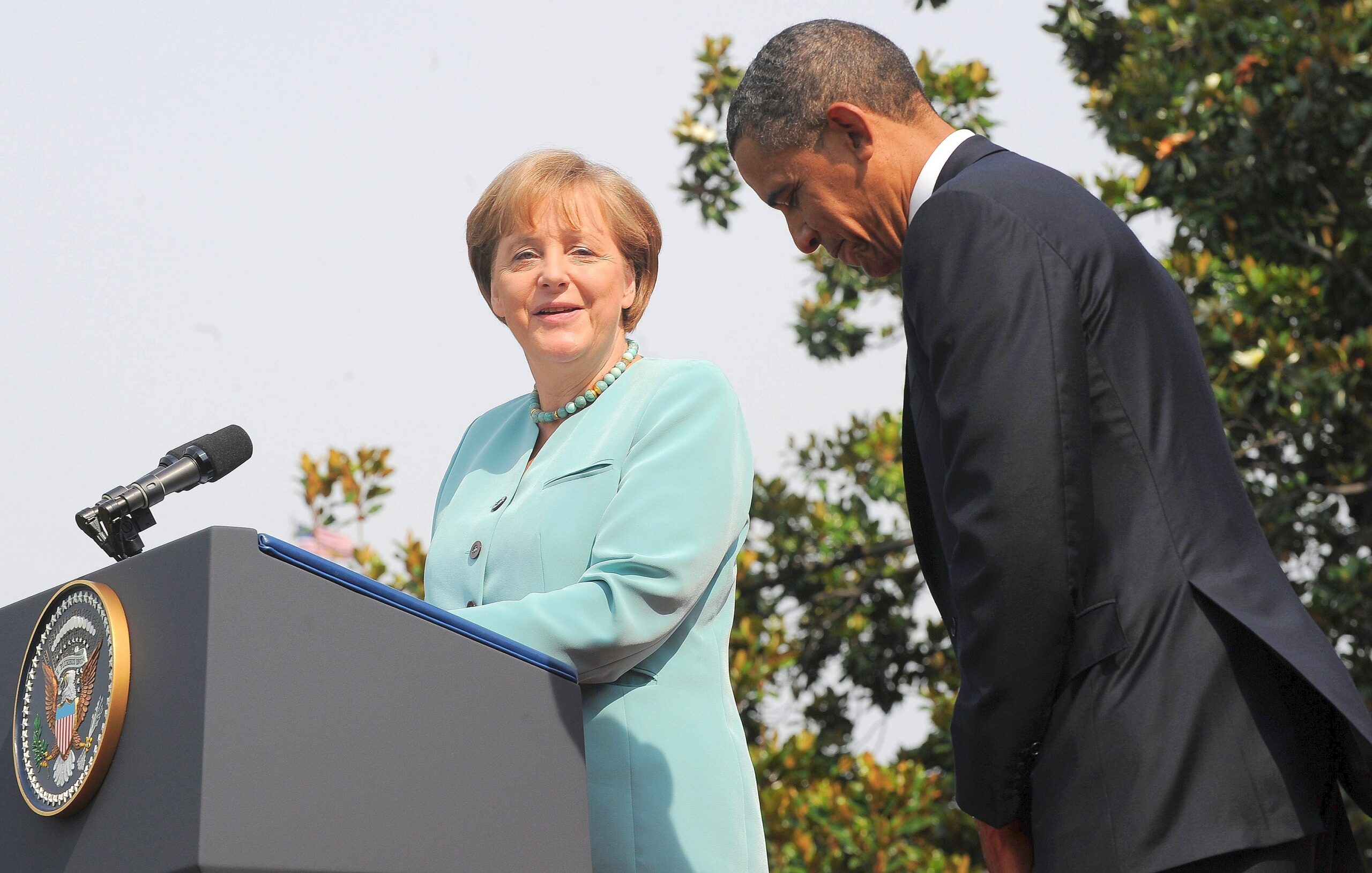 Merkel sprach von einem überwältigenden Empfang und ...