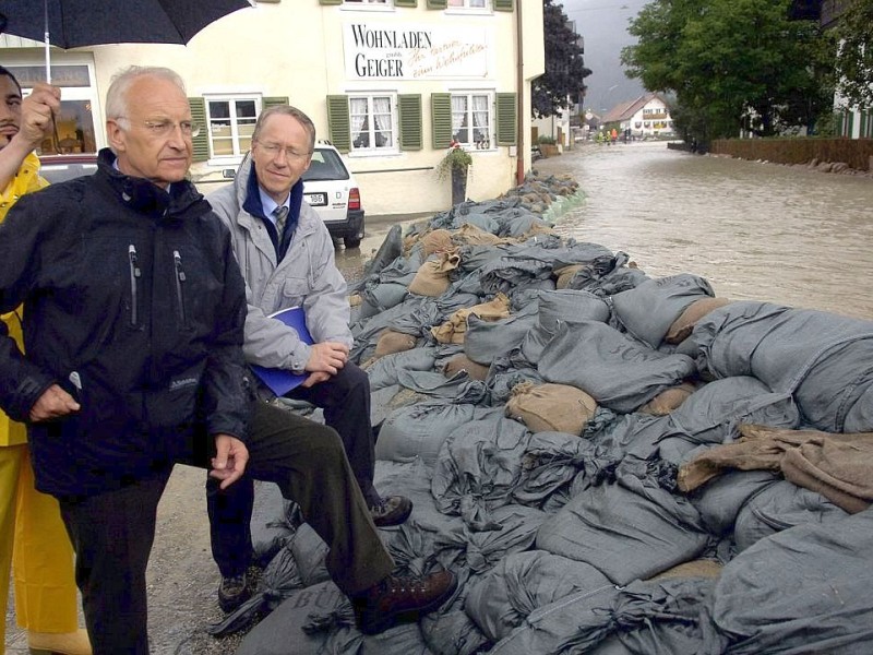 Auch Ministerpräsident Edmund Stoiber besuchte 2005…