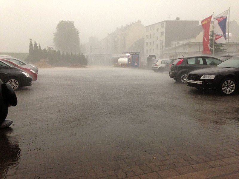 Das Unwetter in Gevelsberg.