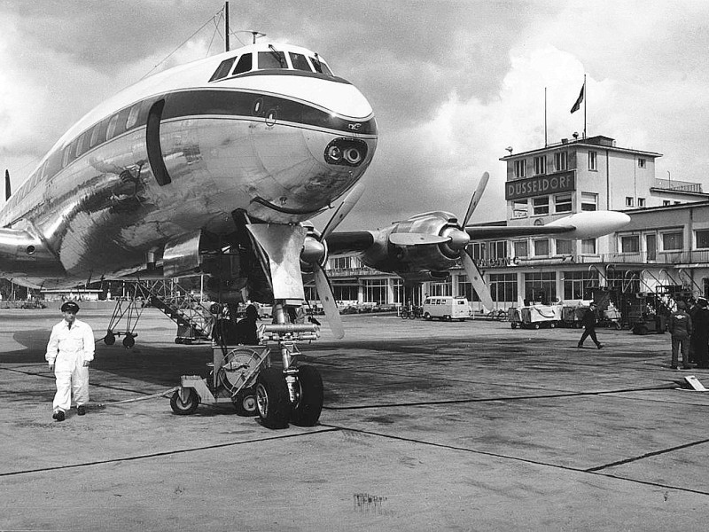 Eine Aufnahme aus dem Jahr 1955.