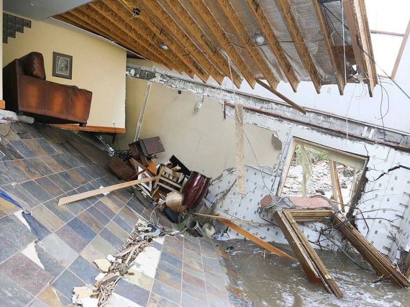 Unwetter haben im US-Bundesstaat Colorado eine Flutkatastrophe ausgelöst.