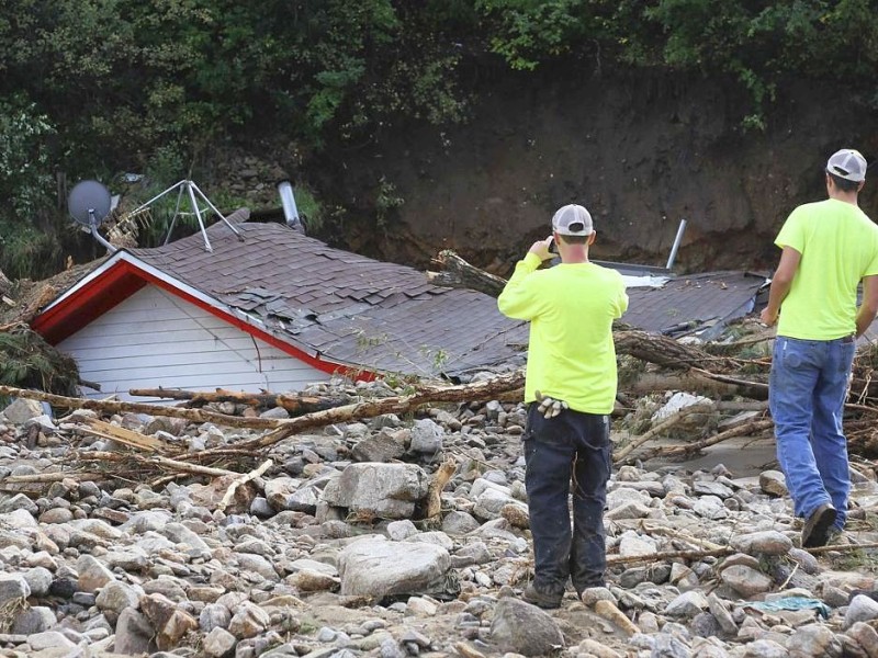 Unwetter haben im US-Bundesstaat Colorado eine Flutkatastrophe ausgelöst.