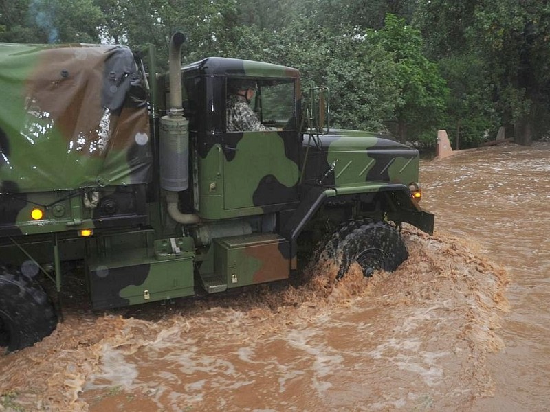 Unwetter haben im US-Bundesstaat Colorado eine Flutkatastrophe ausgelöst.