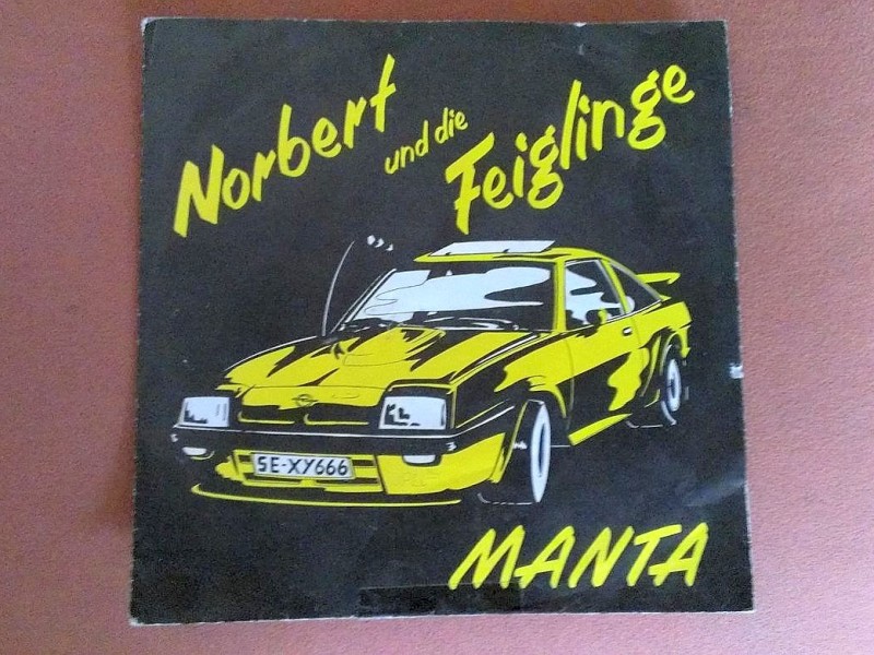 Rene Altman schickt uns ein Scoopshot-Foto dieser Single als seine beste Schallplatte aller Zeiten. Begründung: Da der Manta Kult ist und mir meiner (Oldtimer) kaputtgefahren wurde, ist dieses Vinyl mein Favorit :-) 