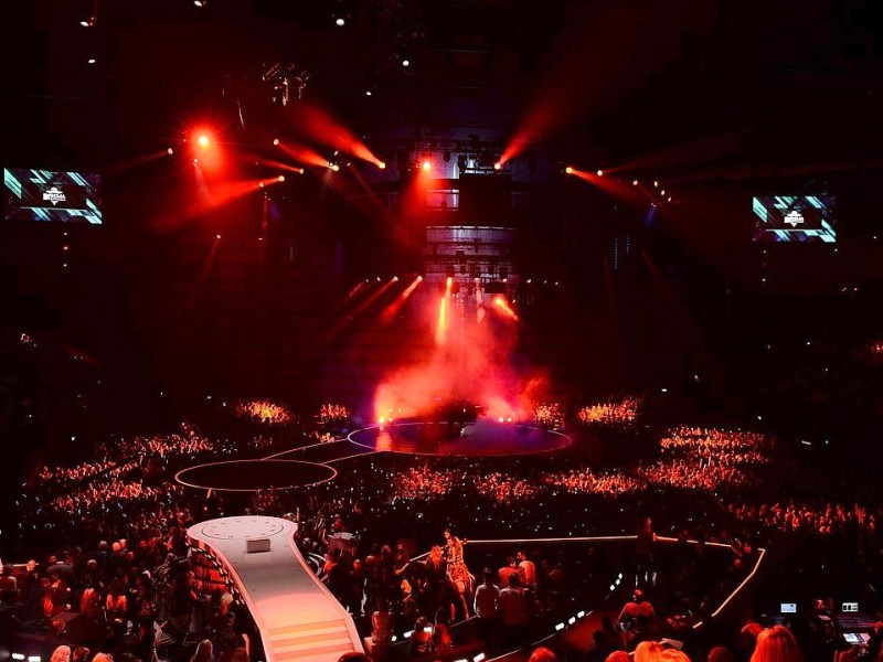 MTV Europe Music Awards in Amsterdam.