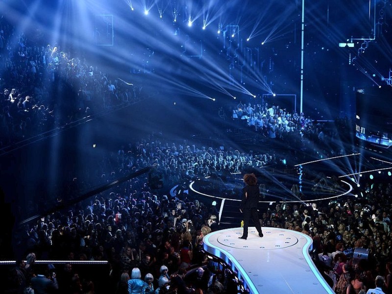 MTV Europe Music Awards in Amsterdam.