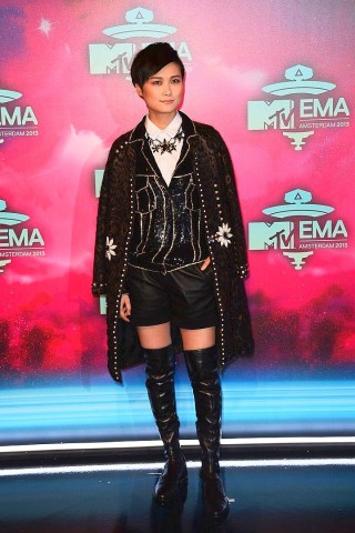 MTV Europe Music Awards in Amsterdam.