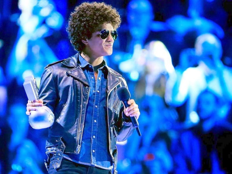 Bruno Mars bei den MTV Europe Music Awards.