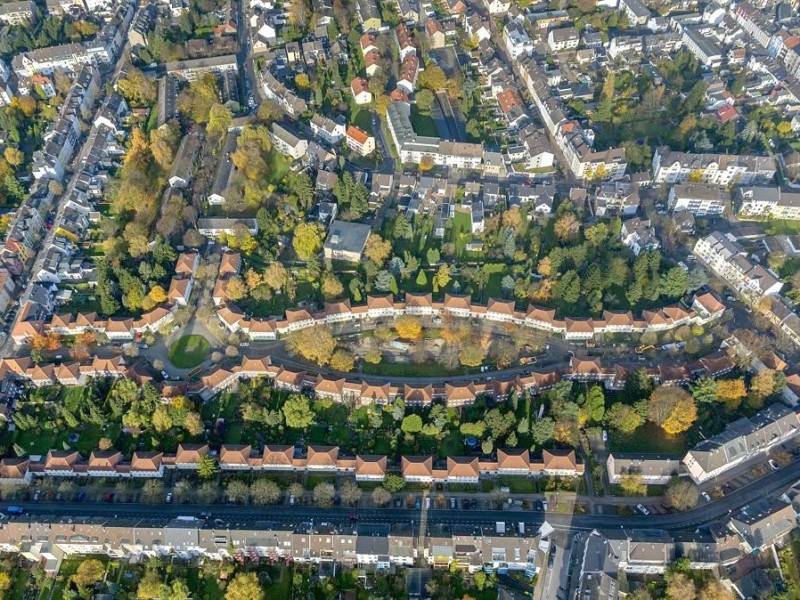 Mülheim im Herbst.