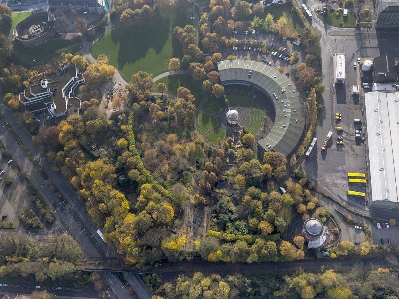 Mülheim im Herbst.