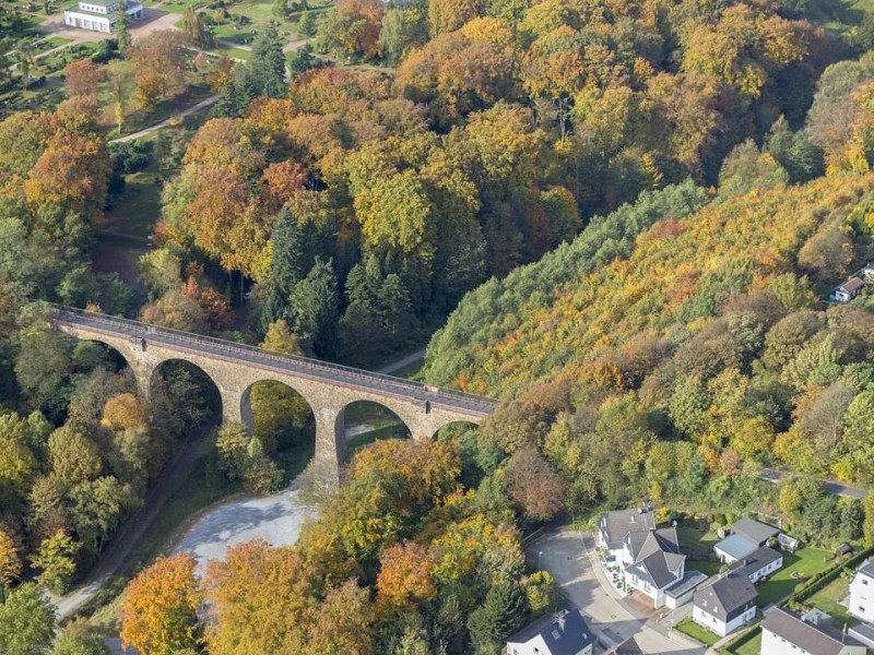 Velbert im Herbst.