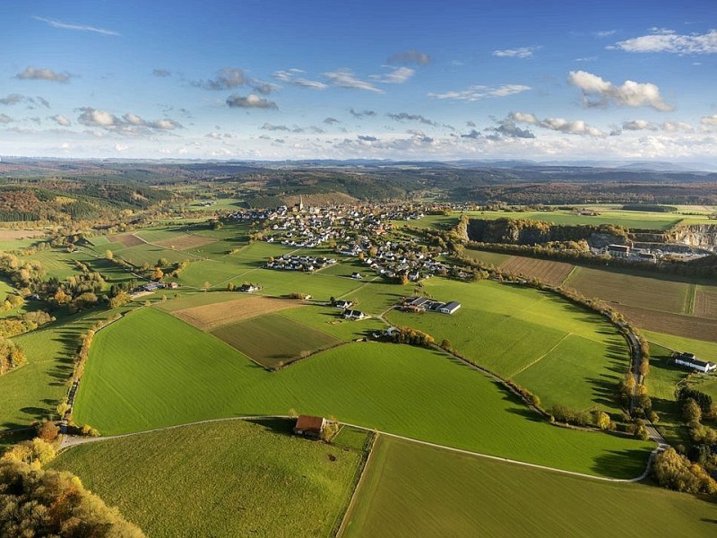 Herbst im sauerländischen Rüthen.