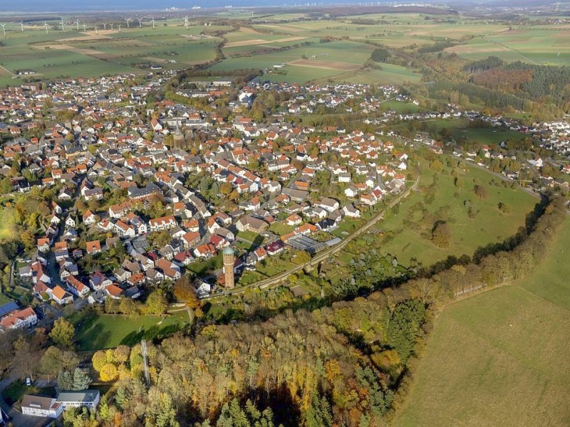 Herbst im sauerländischen Rüthen.