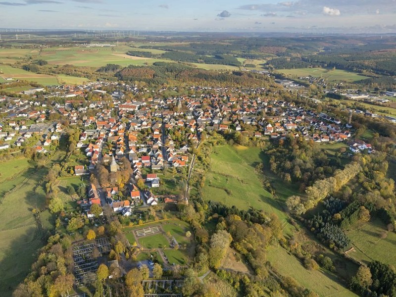 Herbst im sauerländischen Rüthen.