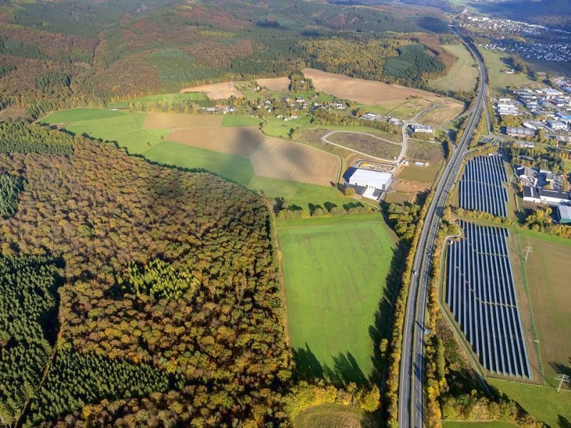 Herbstliches Sauerland.