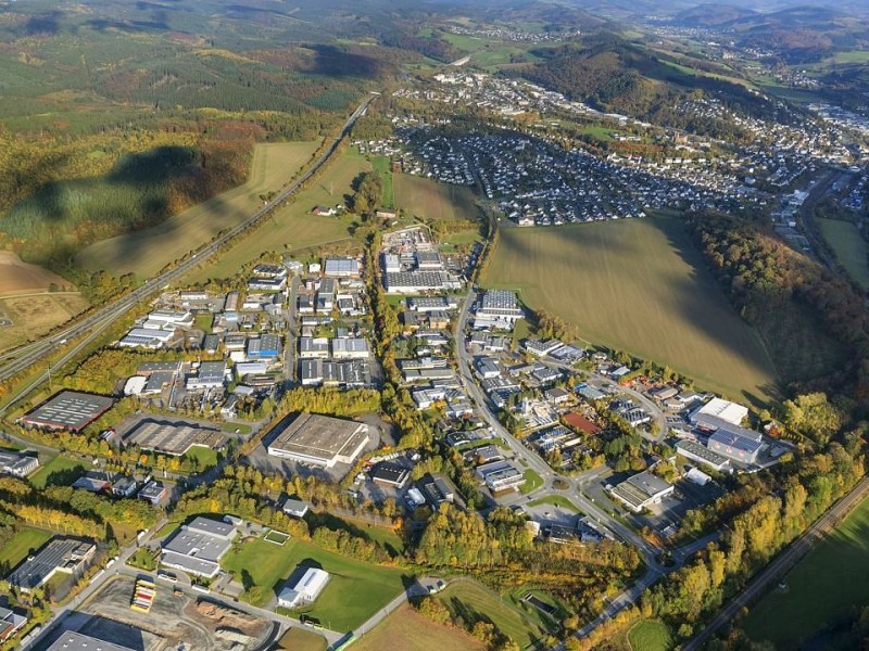 Herbstliches Sauerland.