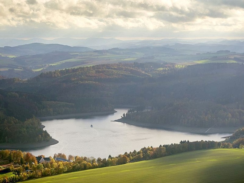 Herbstliches Sauerland.