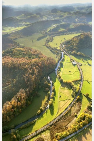 Herbstliches Sauerland.