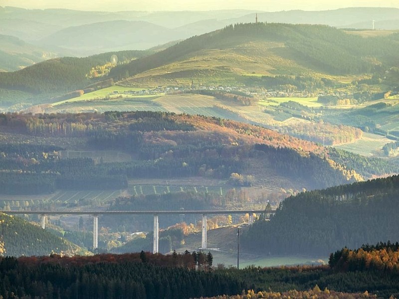 Das Sauerland im Herbst: Nuttlar.