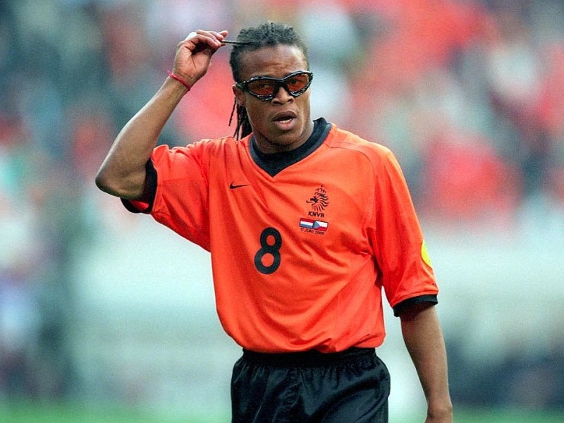 Die Strähne sitzt noch nicht: Edgar Davids.