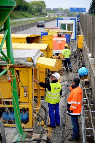 Technische Geräte an der Baustelle. Foto: Kerstin Kokoska