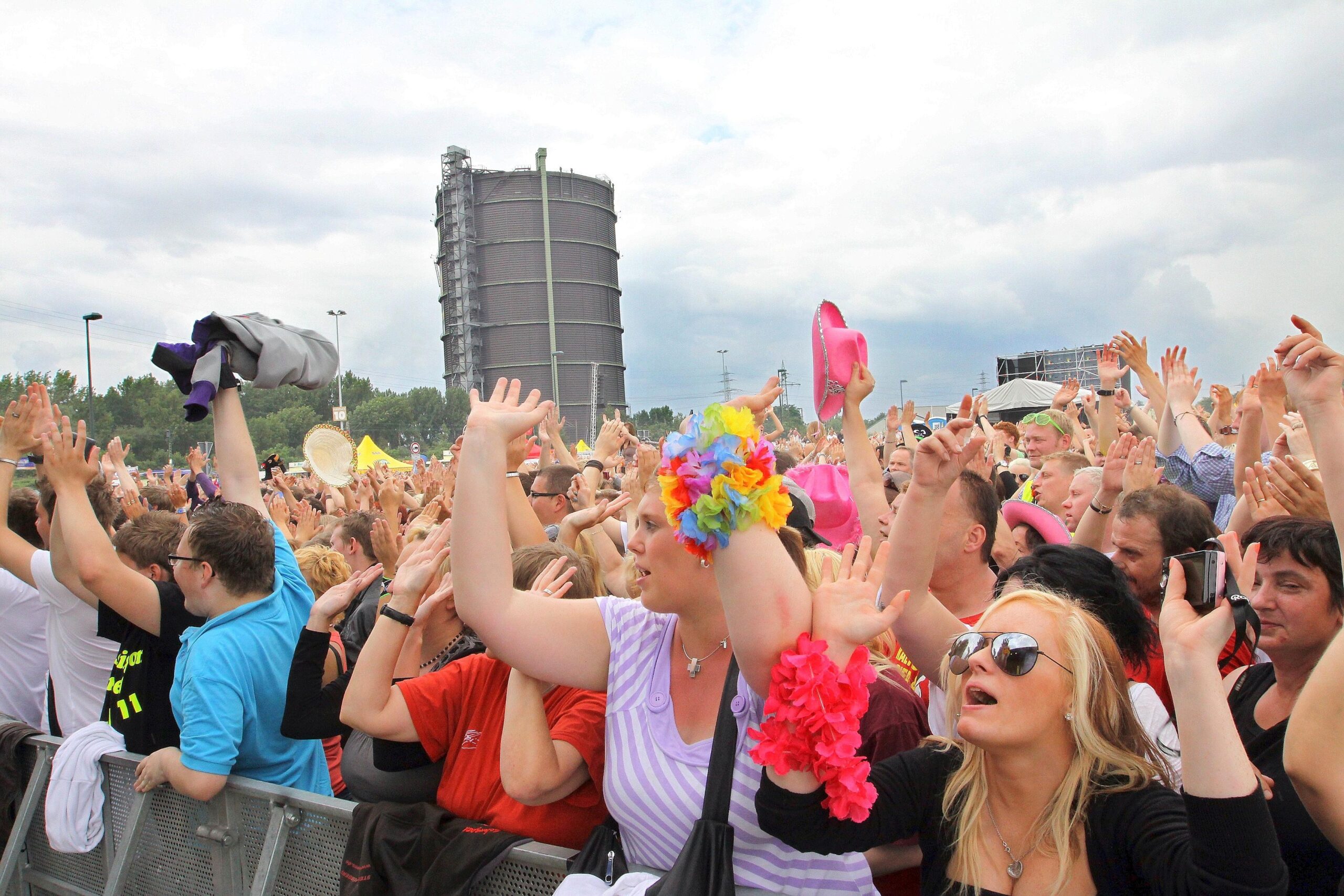 Fans bei Oberhausen Olé. Foto: Kerstin Bögeholz / WAZ FotoPool